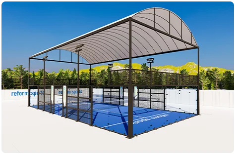 PADEL COURT ROOFED